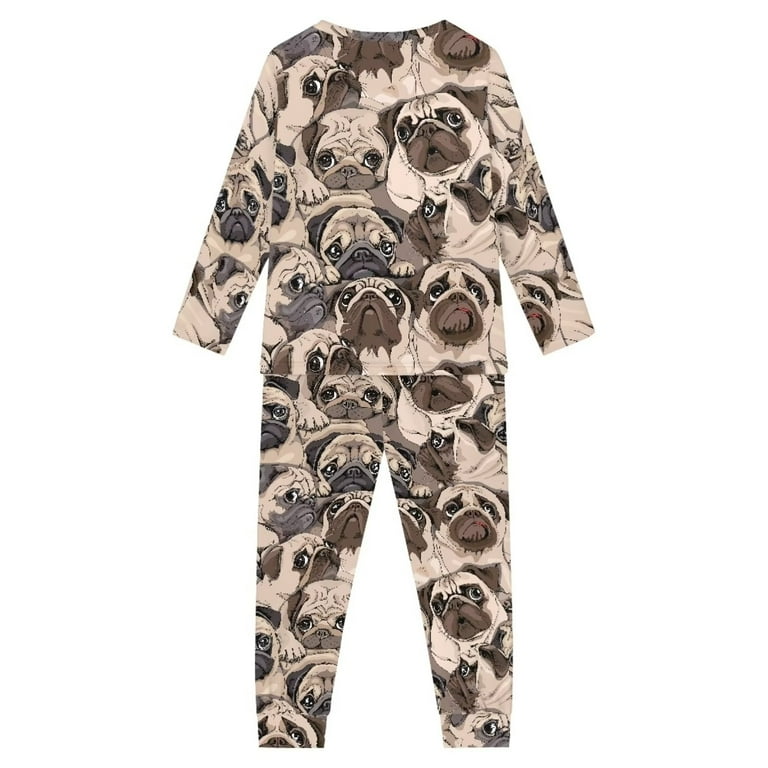 Pug pajamas for boys hot sale