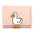 thumbnail image 2 of CHUANK 3D Duck Wallet  Mini Folding Purse  Holder ID Window Purse  Multi Slot Card Pack  Purpel, 2 of 7