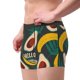 thumbnail image 2 of Balery Banana And Avocado Calzoncillos bóxer para hombre, ropa interior de algodón suave y transpirable con cinturilla de nailon-Small, 2 of 5