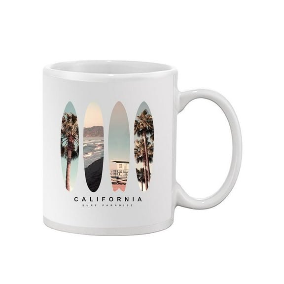 California Surf Paradise. Mug  -Image by Shutterstock,
