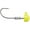Chartreuse, variant on VMC NRJ18-BK Ned Rig Jig, Sinking 1/8 oz, #1/0 HK, Black, 4pk