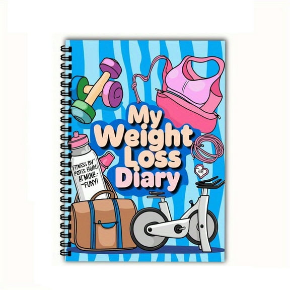 SLYNSHome Fitness Workout Journal for Women & Men,Workout Log Book Planner for Tracking,Progress,and Achieving Your Wellness Goals
