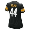 thumbnail image 3 of Women's Nike Markus Golden  Black Pittsburgh Steelers  Game Jersey, 3 of 7