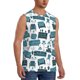 thumbnail image 2 of Fotbe Modern Furniture Men's Camiseta sin Mangas Estampada para Hombres, Playera Casual para Gimnasio, Entrenamiento, Playa-XX-Large, 2 of 7