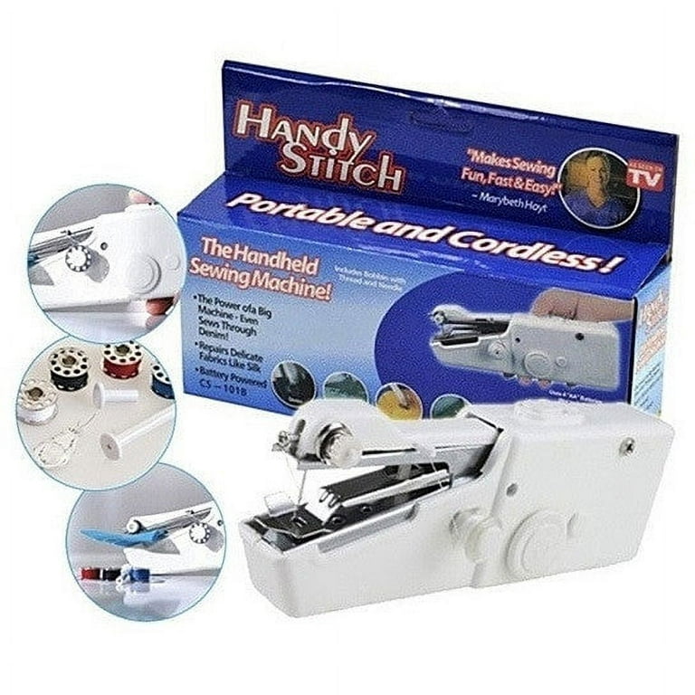 Handy Cordless Sewing Machine for Quick Repairs and Hard to Reach Areas 