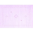 thumbnail image 1 of Ahgly Company Indoor Rectangle Solid Purple Modern Area Rugs, 2' x 3', 1 of 4