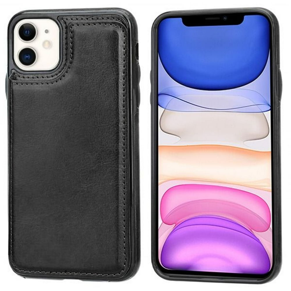 For Apple iPhone 11 Case, by Insten Hard Plastic/Soft TPU Rubber Dual