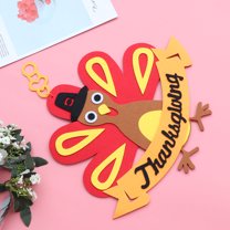 EXHUMKY Thanksgiving Decorations Turkey Felt 1Pack