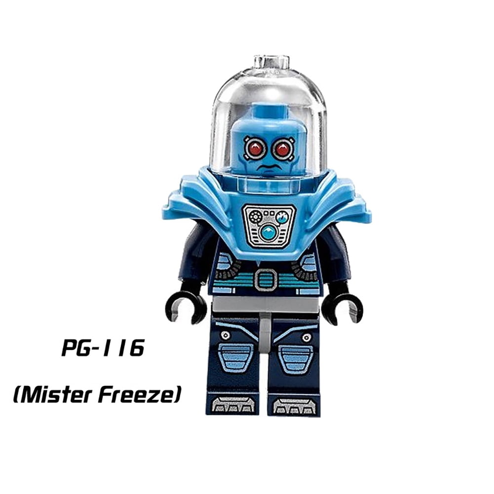 GloryStar Superhero Series Minifigure Building Blocks Mister Freeze Batgirl Alfred Assembled Educational Toy For Kids Fans PG118 Walmart