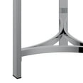 thumbnail image 2 of Contemporary Metal & Glass Accent Table in Chrome, 2 of 6