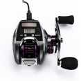 thumbnail image 1 of Electronic Fishing Reel Counter Digital Display Baitcasting Reel 8:1 Speed Profile Counter Trolling Fishing Reel Right-handed, 1 of 11
