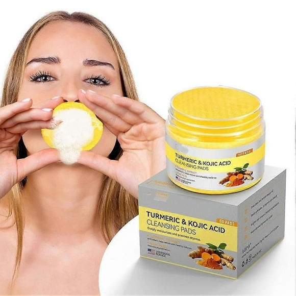 Turmeric Cleansing Pads for Dark Spots Daily Cleansing and Skin Care