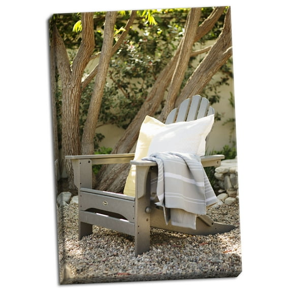 Gango Home Decor Adirondack by Karyn Millet (Ready to Hang); One 24x36in Hand-Stretched Canvas