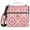Raspberry Heart Plaid, variant on 3 Ring Zipper Binder with Shoulder Strap Waterproof Trapper Keeper 2 Inch D-Ring 500 Sheets Capacity, Coquette Bow Stripe
