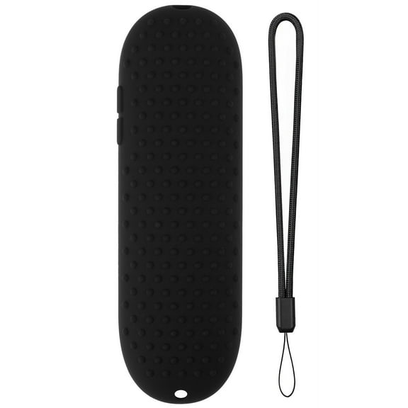 uvwlwu Universal Remote Control Silicone Skin Cover Full Enclosure Durable Grip & Scratch Design For Enhanced Control Experience(Black)