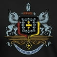 thumbnail image 3 of CafePress - Psi Upsilon Colored Crest T Shirt - Mens Tri-blend T-Shirt, 3 of 4