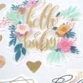 thumbnail image 3 of Recollections Pink Hello Baby Stickers, 12 Pack, 3 of 4