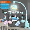 thumbnail image 1 of Campana para cuna de recién nacidos de 0 a 1 año, de 3 a 6 meses, para 12 niños y niñas, juguete musical giratorio, rompecabezas, sonajero, campana de noche, 1 of 3