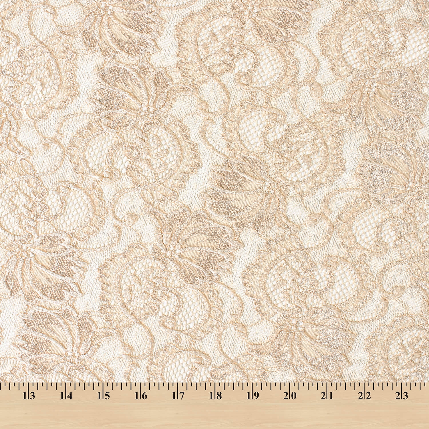 Stretch Lace Fabric Embroidered Poly Spandex French Floral Victoria 58  Wide by the yard (Grey)