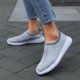 thumbnail image 5 of Zapatos Ligeros Sin Cordones para Deporte Mujer Cómodos Atléticos Antideslizantes Transpirables Viajes Al Aire Libre, 5 of 8