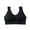Black, variant on Sngxgn Strappy Sports Bra for Women Light Support Yoga Bra(Light Blue,One Size)