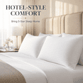 thumbnail image 4 of SORMAG Pillow for Beds 2 Pack Queen Size Pillows Set of 2 Hypoallergenic Hotel Down Alternative Pillow for Side and Back Sleeper 20 x 30 inches, 4 of 8