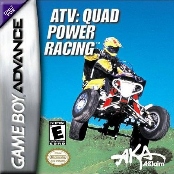 Restored ATV Quad Power Racing (Nintendo Game Boy Advance, 2002) (Refurbished)