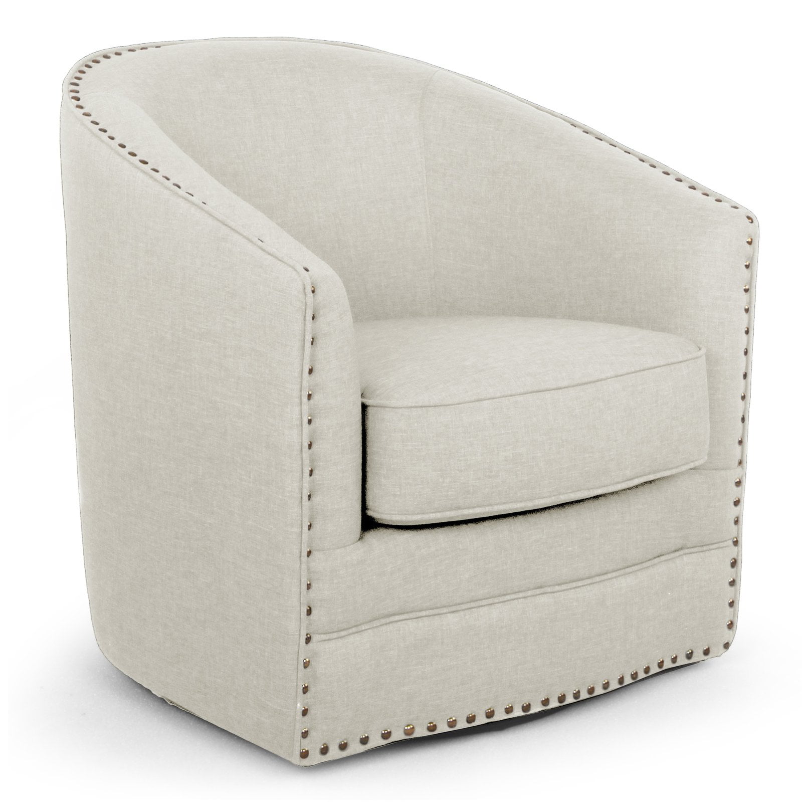 Baxton Studio Porter Modern and Contemporary Classic Retro Beige Fabric