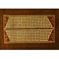 thumbnail image 1 of Ahgly Company Machine Washable Indoor Rectangle Persian Yellow Traditional Area Rugs, 2' x 5', 1 of 4