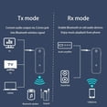 thumbnail image 3 of Receptor Bluetooth 5.0, Auxiliar Bluetooth para Auto, 2 En 1 Transmisor y Receptor Bluetooth con AUX Jack 3.5mm para TV, PC, Coche, Estéreo y Auriculares Yotijar adaptador auxiliar, 3 of 7