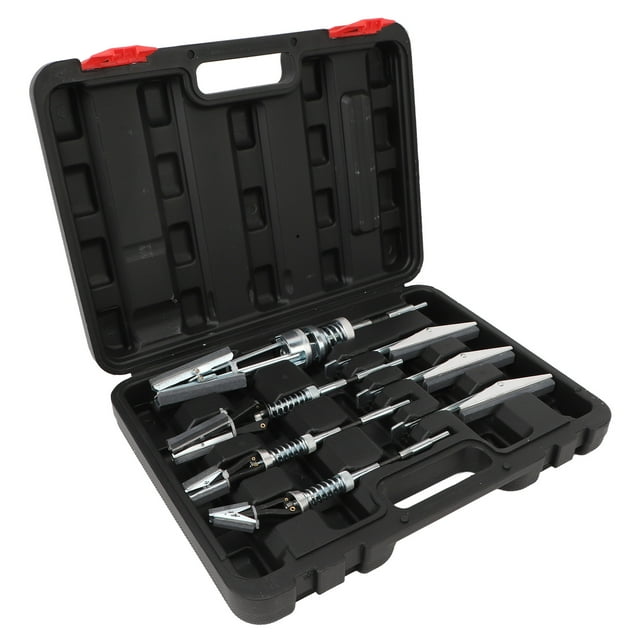 Engine Cylinder Hone Deglazer, Flexible Shaft 7pcs Engine Cylinder Hone Tool for Automobile