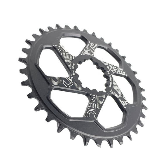 30T/32T/34T/36T/38T Bicycles Round Chainring Mountain Bike Chainwheel Narrow Wide Chainring Mountain Bike Sprocket