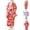 Red2, variant on Dress for Girls 5t, Japanese Kimono Robe Dress for Girls Floral Print Long Sleeve Elegant Bathrobe with Obi Belt Casual Loungewear Party