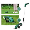 thumbnail image 4 of Kenally Práctico cortasetos eléctrico 2 en 1, cortacésped doméstico inalámbrico, cortacésped ajustable recargable, mango antideslizante Jardín y Patio Kenally TO009317-00, 4 of 6