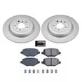 thumbnail image 2 of PowerStop Rear Geomet Coated Brake Rotor and Pad Kit Fits: FORD LINCOLN Select Models CRK8846, 2 of 4