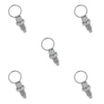 thumbnail image 1 of Transemion Heavy-Duty Index Plunger with User-Friendly Ring Pull Secure Spring Loaded Lock M6-3 Stainless Steel 5Set, 1 of 1