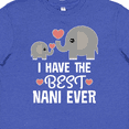 thumbnail image 4 of Inktastic Best Nani Ever Grandchild Gift Youth T-Shirt, 4 of 5