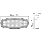 Dream Lighting LED Tail Light Combo/Passenger Side