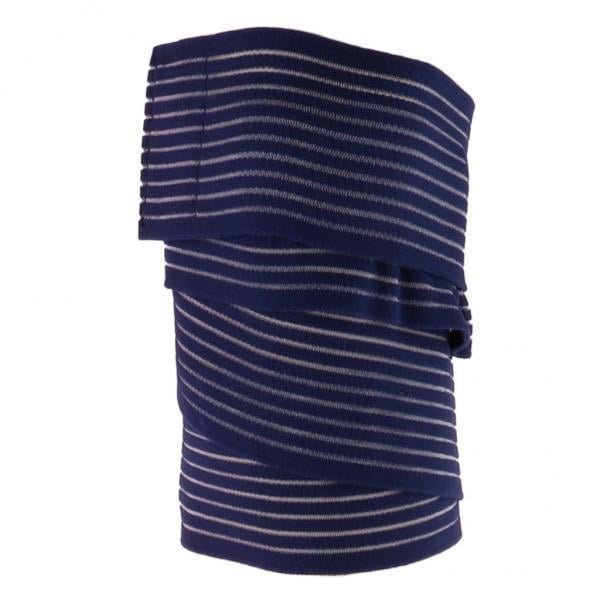 2xElastic Bandage Sport Equipo De Entrenamiento Accesorios Azul 150cm 2 piezas shamjiam Vendas de vendaje de compresión