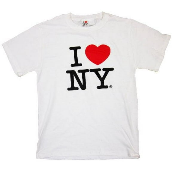I Love NY T-Shirt, Small,white, Small