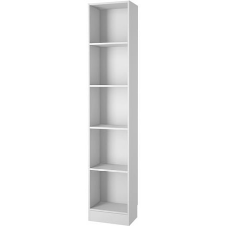 Element Tall Narrow 5-Shelf Bookcase - Walmart.com