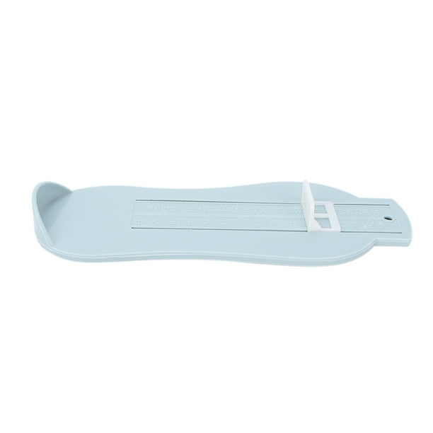 Dispositivo para medir los pies de los zapatos de bebé y niños, regla para comprar zapatos, azul