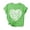 Green, variant on Charella Short Sleeve Shirts for Women Valentines Day Gifts Crewneck T-shirt 2025 Trendy Tops,Yellow,XL