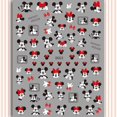 thumbnail image 1 of Pegatinas para decoración de uñas de Disney, diseño de marca, Mickey, Minnie, leopardo rosa, calcomanía para decoración de uñas, deslizador de uñas con corazón de pato Donald, 1 Uds. Dengxun unisex, 1 of 2