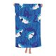 thumbnail image 1 of Toalla de playa COMFAR Cute Shark de microfibra para niños, 76 x 152 cm, 1 of 7