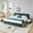 Blue+Green, variant on Harper & Bright Designs Queen Size Upholstered Bed Frame with Storage Drawers, Chenille Platform Bed with Headboard and Solid Frame for Bedroom, Pink