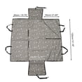 thumbnail image 4 of Unique Bargains 1 Pc Foldable Pet Car Seat Cover for Pet 15.75"x12.6"x9.84" Gray, 4 of 6