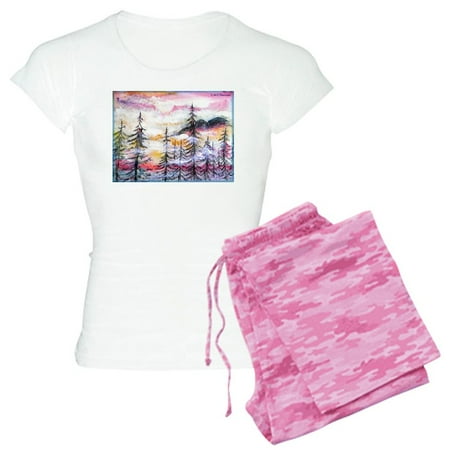 

CafePress - Landscape Colorful Art! Pajamas - Women s Light Pajamas