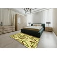 thumbnail image 4 of Ahgly Company Indoor Rectangle Patterned Dark Golden Rod Brown Area Rugs, 5' x 8', 4 of 6