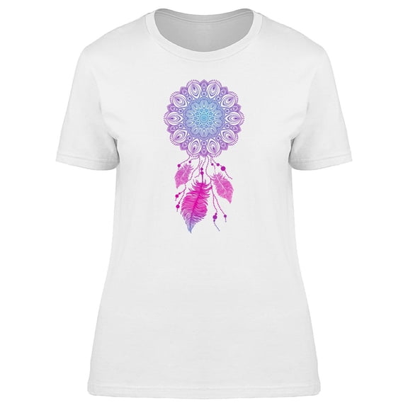 Floral Mandala Dreamcatcher Tee Women's -Image by Shutterstock